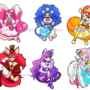 KiraKira Precure a la Mode Stickers-1