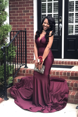 Z195 Mermaid Backless Sexy Custom Made Charming Prom Dress,Prom Dresses