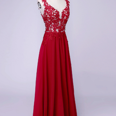 Z197 new arrival appliques sexy custom made charming prom dress,prom dresses - Thumbnail 2