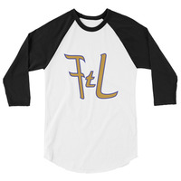 "FtL" Unisex Baseball Tee - Thumbnail 1