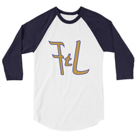 "FtL" Unisex Baseball Tee - Thumbnail 4