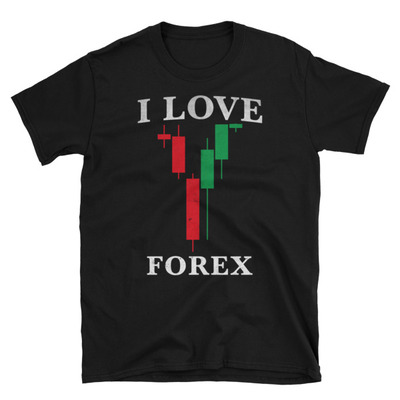 I love forex unisex t-shirt