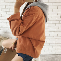 BF LOOSE DENIM JACKET,S-XXXL - Thumbnail 1