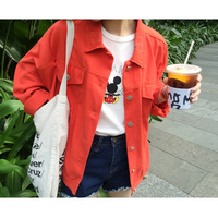 BF LOOSE DENIM JACKET,S-XXXL - Thumbnail 3