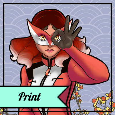 Print: Rena Rouge