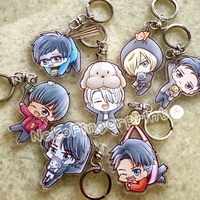 Yuri On Ice 2-Sided Acrylic Keychain - Thumbnail 1