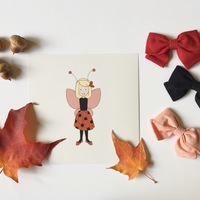 Dress Up Ladybug Print - Thumbnail 4