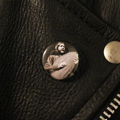 Duane almond - 1" pinback button