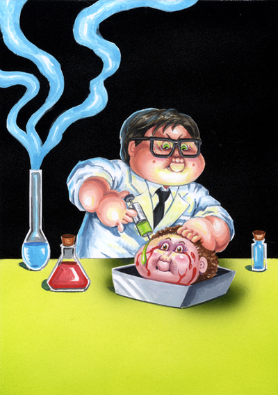 RAY Animator / Heinous HERBERT Final Art - Horrorible Kids - Series 2 2017