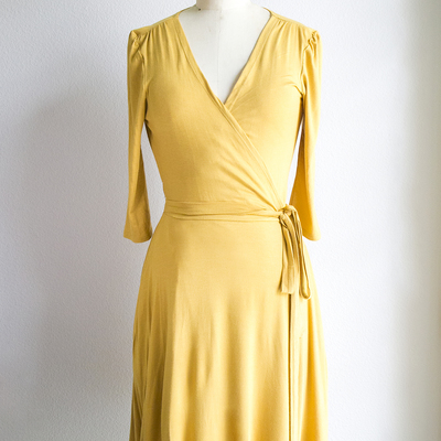 Petunia wrap dress - 1x - Thumbnail 5