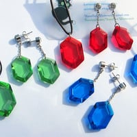 Legend Of Zelda: Rupee Earrings - Thumbnail 4
