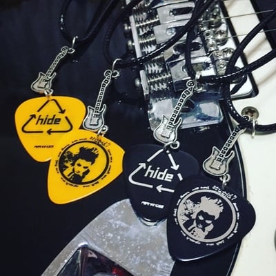 X-japan hide official pick necklaces