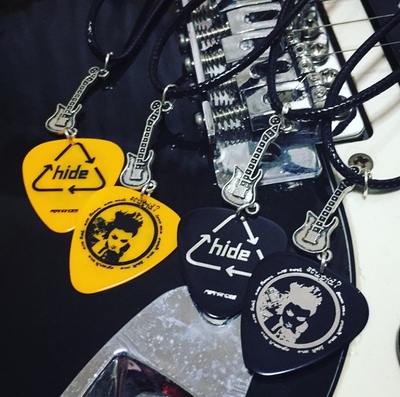 X-Japan Hide Official Pick Necklaces