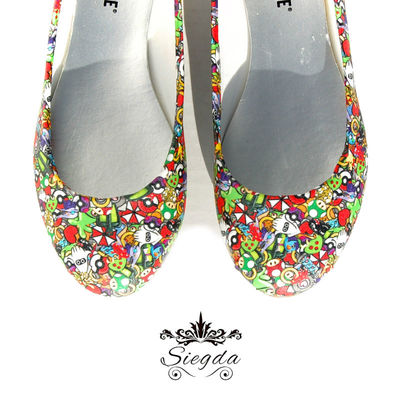 Mini Gamer Ballet Flats