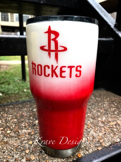 Houston Rockets Stainless Steel Tumbler