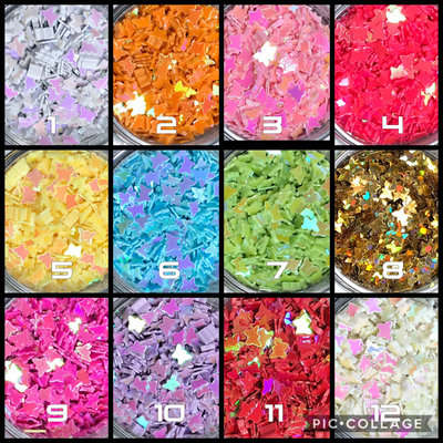 Pastel & metallic butterflies 