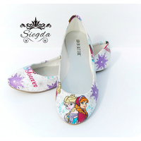 Frozen Sisters Forever Ballet Flats - Thumbnail 1