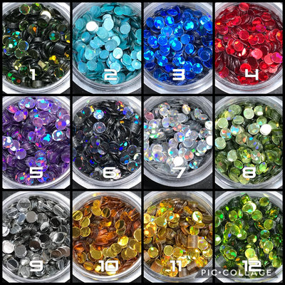 Holographic & Metallic Rounds