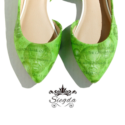 Wizard of oz d'orsay flats