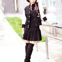 Sexy Black Cute Stockings - Thumbnail 2