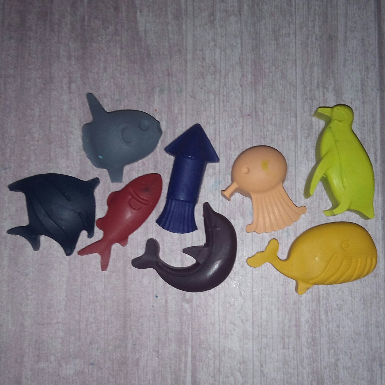 Image of 30 Ocean Animal Crayons 