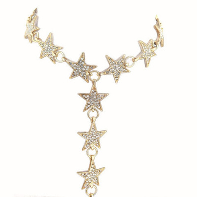 Catch a falling star choker necklace