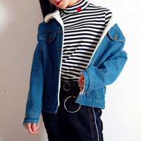 Red Heart Embroidered Long Sleeve T-shirt - Thumbnail 1