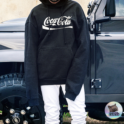 Vintage cocacola hoodies  - Thumbnail 5