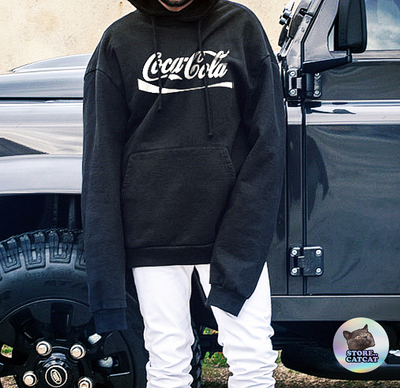 VINTAGE COCACOLA HOODIES 