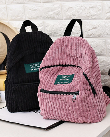 RETRO CORDUROY BACKPACK