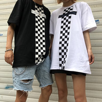 Middle Checker Tee - Thumbnail 1