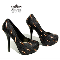Harry Potter Lightening Bolt Platform Heels - Thumbnail 1