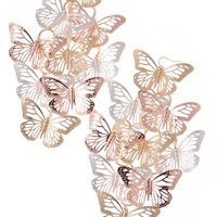 "Flight" Butterfly Multi-Colored Earrings - Thumbnail 1