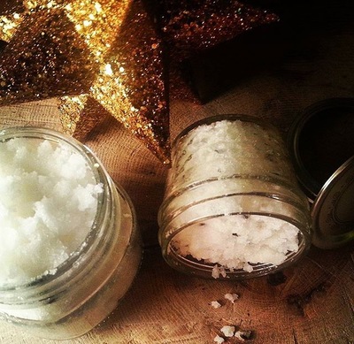 Vanilla and Lavender Homemade Body Scrub