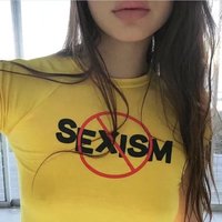 sexism tee top - Thumbnail 1