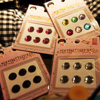 6 pcs Sparkling Diamond  - Thumbnail 1