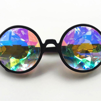 Multicolor Steampunk Eyewear Retro Gothic Glasses - Thumbnail 1