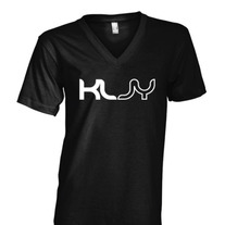 Icon V-neck in Black