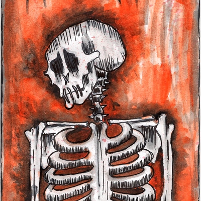 Marisol mckee art - "muerto"