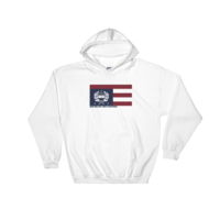 Run BKLYN Flag Hooded Sweatshirt - Thumbnail 1