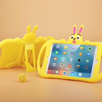 Protective Silicone New iPad Air Pro Mini Case For Children Kid IPC05 - Thumbnail 3