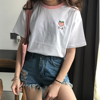 CYBER FRUIT EMBRODIERY TEE - Thumbnail 2