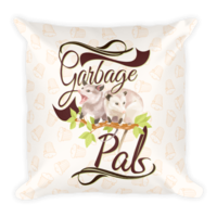 Garbage Pals ☆ Square Pillow - Thumbnail 1