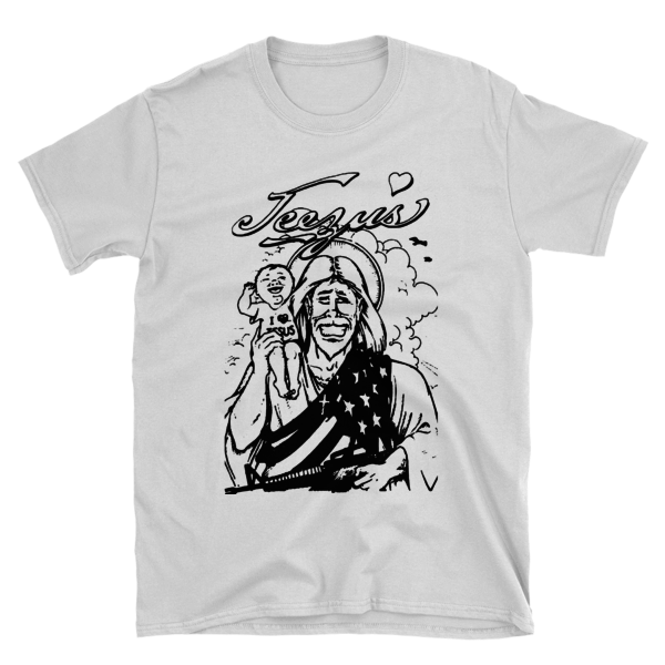 American Jeezus - Short-Sleeve Unisex T-Shirt