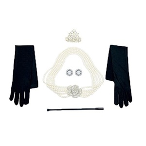 Audrey Hepburn-the Breakfast at Tiffany's Holly Golightly Jewelry and Accessory Set - Thumbnail 2