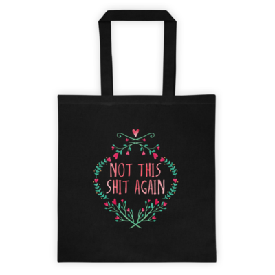 Not again ☆ tote bag