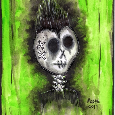 Marisol mckee art - "sid hueso"