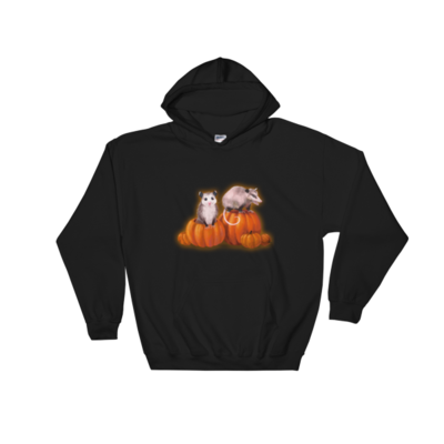 Pumpkin possums ☆ hooded sweatshirt