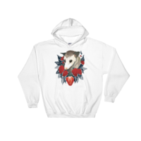 Strawberry Opossum ☆ Hooded Sweatshirt - Thumbnail 1