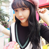 Harajuku O Ring Wool Beret - Thumbnail 1